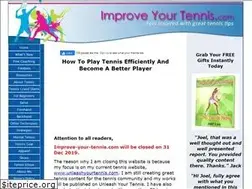 Sites similar to improve-your-tennis.com