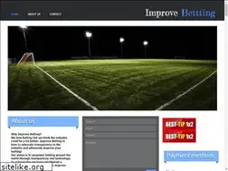 Sites similar to improvebetting.com