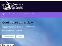 Sites similar to improveherhealth.com