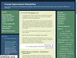 Sites similar to improveprocess.blogspot.com