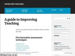 Sites similar to improvingteaching.co.uk