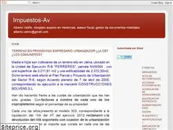 Sites similar to impuestos-av.blogspot.com