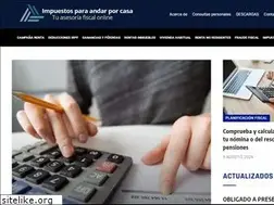 Sites similar to impuestosparaandarporcasa.com