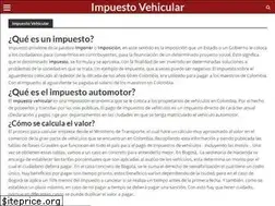 Sites similar to impuestovehicular.com
