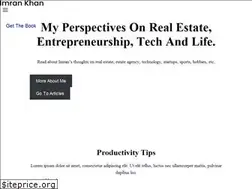 Sites similar to imrankhan.com