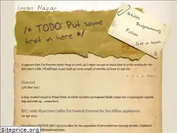 Sites similar to imrannazar.com