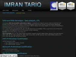 Sites similar to imrantariq.com