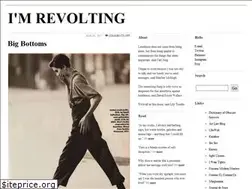 Sites similar to imrevolting.net