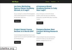 Sites similar to imrhys.com
