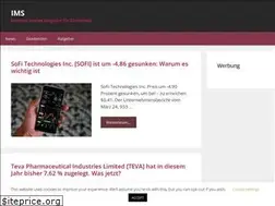Sites similar to ims-magazin.de