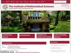 Sites similar to imsc.res.in