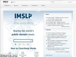 Sites similar to imslp.net