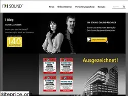 Sites similar to imsound.de