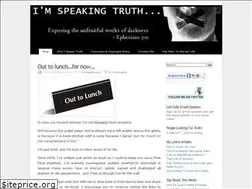 Sites similar to imspeakingtruth.wordpress.com