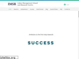 Sites similar to imsrindia.com