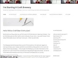 Sites similar to imstartingacraftbrewery.com