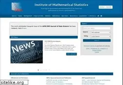 Sites similar to imstat.org