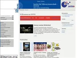 Sites similar to imtek.uni-freiburg.de