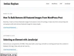 Sites similar to imtiazrayhan.com