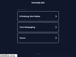 Sites similar to imtrade.biz