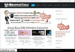 Sites similar to imwarriortools.com