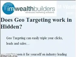 Sites similar to imwealthbuilders.com