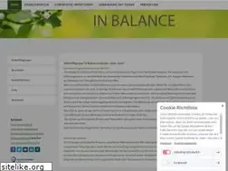 Sites similar to in-balance-online.de