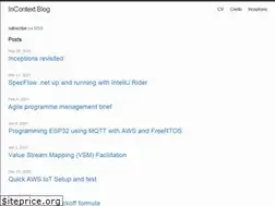 Sites similar to in-context.com