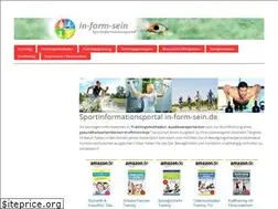 Sites similar to in-form-sein.de