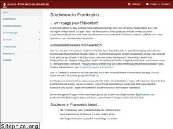 Sites similar to in-frankreich-studieren.de