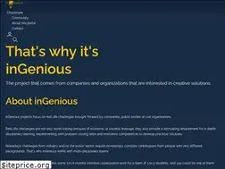 Sites similar to in-genious.eu