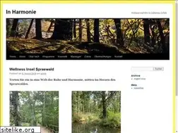 Sites similar to in-harmonie-spreewald.de