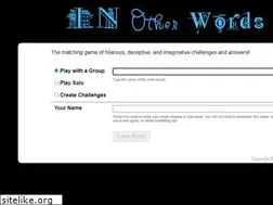 Sites similar to in-other-words.net