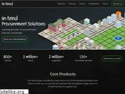 Sites similar to in-tend.com