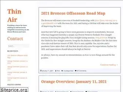 Sites similar to in-thinair.com