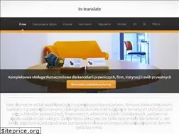 Sites similar to in-translate.pl