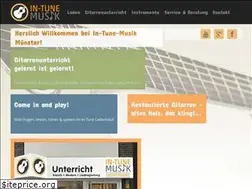 Sites similar to in-tune-musik.de