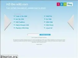 Sites similar to in2-the-wild.com