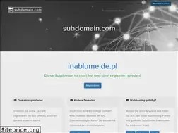 Sites similar to inablume.de.pl