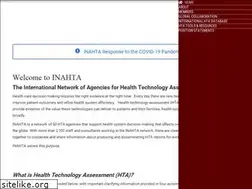 Sites similar to inahta.org