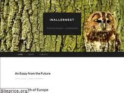 Sites similar to inallernest.com