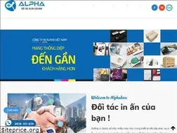 Sites similar to inalpha.com.vn