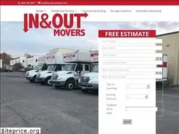 Sites similar to inandoutmovers.net