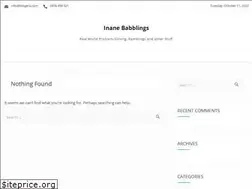 Sites similar to inanebabblings.com