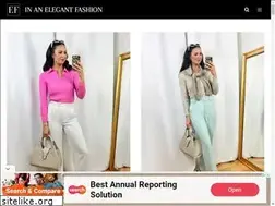 Sites similar to inanelegantfashion.com
