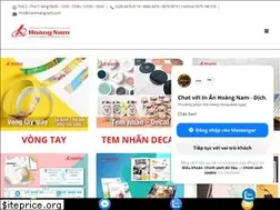 Sites similar to inanhoangnam.com