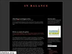 Sites similar to inbalance.wordpress.com
