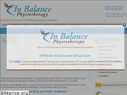 Sites similar to inbalancephysio.ca