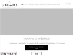 Sites similar to inbalancerehab.ca