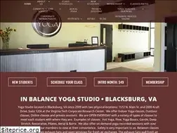 Sites similar to inbalanceyogastudio.com